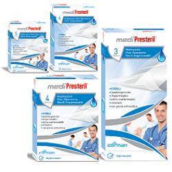 MEDICAZIONE POST OPERATORIA MEDIPRESTERIL IMPERMEABILE 7,5X5CM 5 PEZZI - FarmaLucia