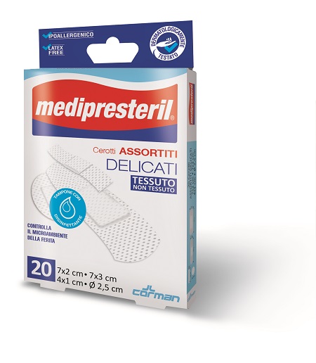 CEROTTO IN STRISCIA MEDIPRESTERIL DELICATO TNT 50X8CM - FarmaLucia