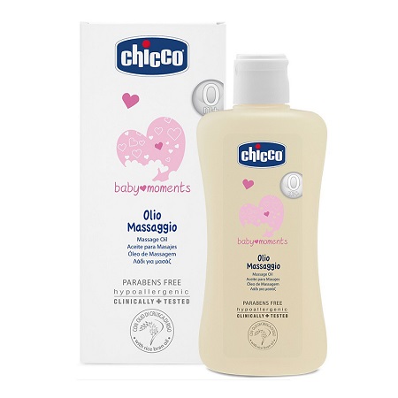 CHICCO COSMETICI BABY MOMENTS OLIO MASSAGGIO 200 ML - FarmaLucia