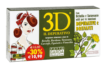 3D IL DEPURATIVO 30 COMPRESSE - FarmaLucia