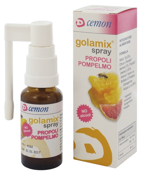 GOLAMIX SPRAY - PROPOLI POMPELMO 20 ML - FarmaLucia