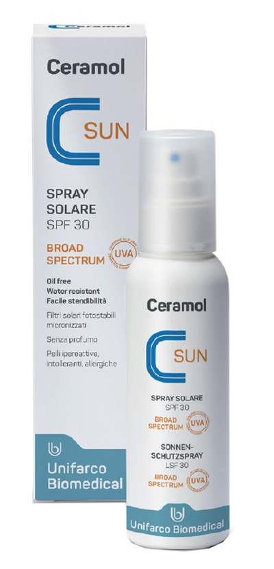 CERAMOL SUN SPRAY SPF 30 125 ML - FarmaLucia