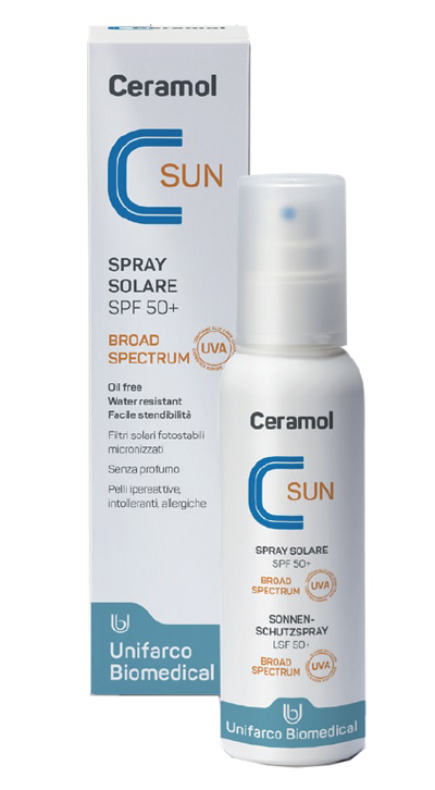 CERAMOL SUN SPRAY SPF 50+ 125 ML - FarmaLucia