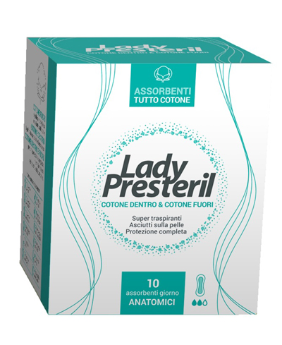 LADY PRESTERIL ANATOMICO POCKET 10 PEZZI - FarmaLucia