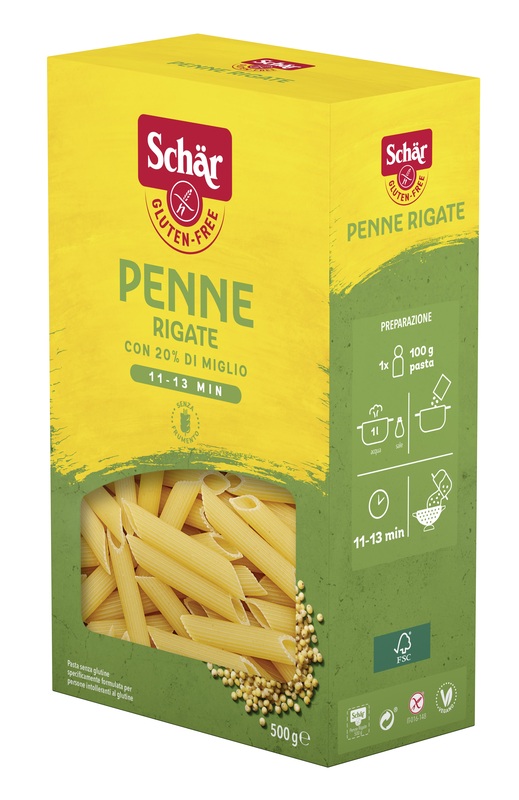 SCHAR PENNE RIGATE 500 G - FarmaLucia
