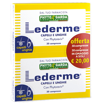 LEDERME CAPELLI UNGHIE 30 COMPRESSE - FarmaLucia