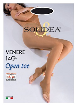 VENERE 140 OPEN TOE COLLANT CAMEL 1S - FarmaLucia