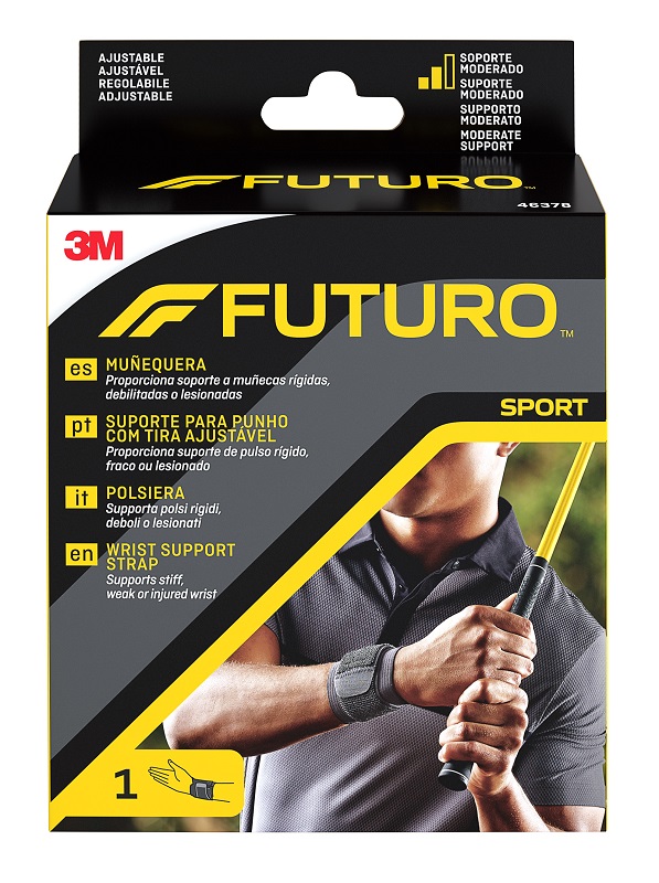 POLSINO ELASTICO UNIVERSALE FUTURO SPORT NERO - FarmaLucia
