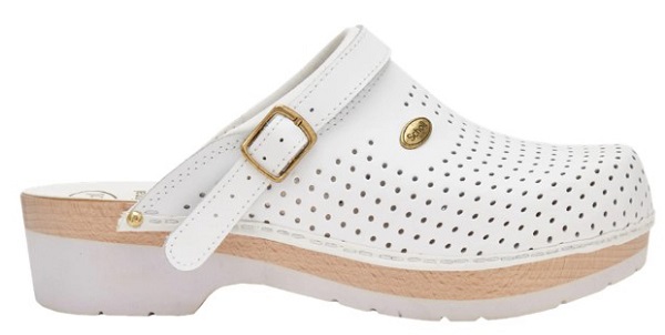 CLOG S/COMF.B/S CE BYCAST BIS UNISEX WHITE WOODS BIANCO 40 - FarmaLucia