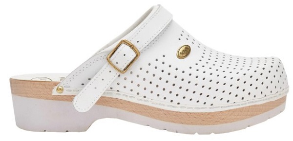 CLOG S/COMF.B/S CE BYCAST UNISEX WHITE WOODS BIANCO 35 - FarmaLucia