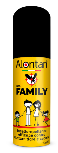 ALONTAN NEO FAMILY SPRAY 75 ML ICARIDINA 10% - FarmaLucia