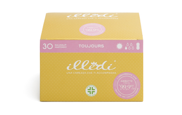 ILLEDI TOUJOURS SALVASLIP ANATOMICI COTONE ORGANIC 30 PEZZI - FarmaLucia