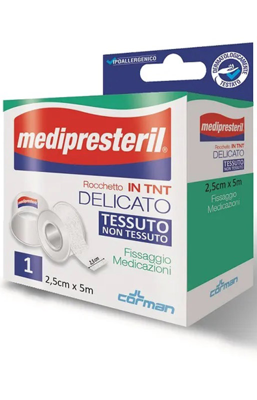 CEROTTO MEDIPRESTERIL DISPENSER TESSUTO NON TESSUTO 5X250CM - FarmaLucia