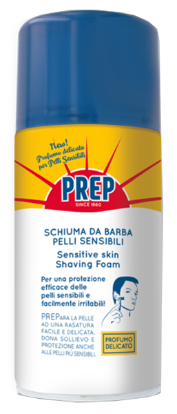 PREP SCHIUMA BARBA PELLE SENSIBILE 300 ML - FarmaLucia