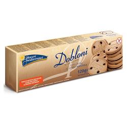 PIACERI MEDITERRANEI DOBLONI CON CREMA NOCCIOLA 120 GRAMMI - FarmaLucia