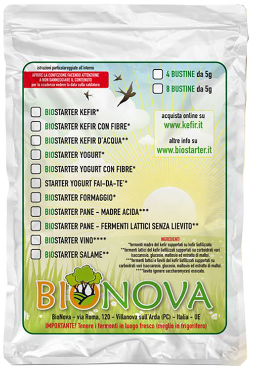 BIOSTARTER PER KEFIR D'ACQUA - FarmaLucia