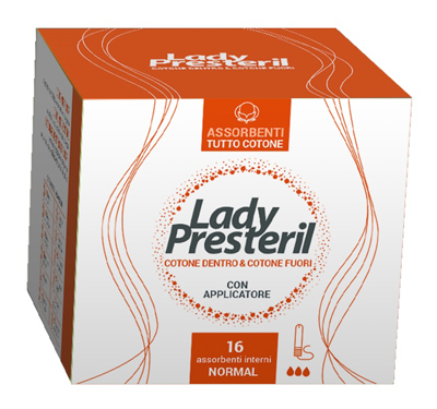 LADY PRESTERIL ASSORBENTI INTERNI NORMAL 16 PEZZI - FarmaLucia