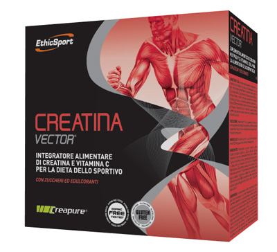 ETHICSPORT CREATINA VECTOR 20 BUSTINE 8 G - FarmaLucia