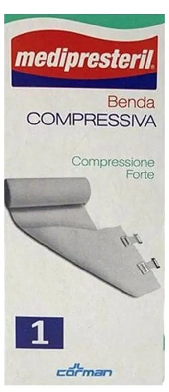 BENDA MEDIPRESTERIL COMPRESSIONE FORTE M4,5X10CM TESI - FarmaLucia