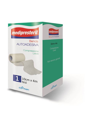 BENDA ADESIVA MEDIPRESTERIL 10X400CM - FarmaLucia