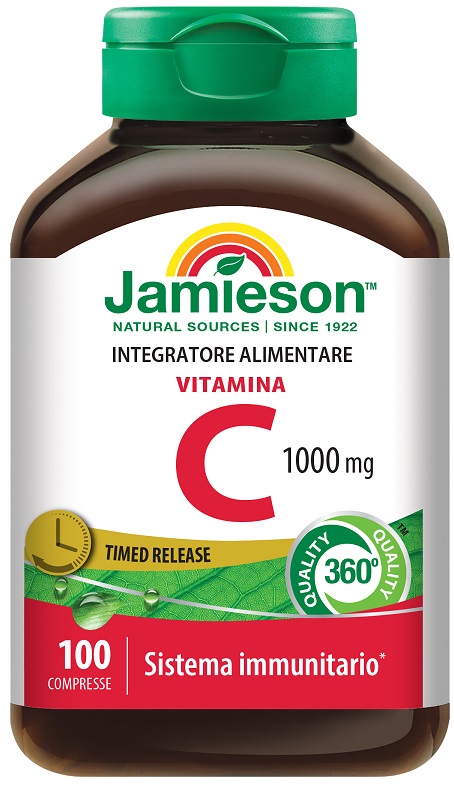 JAMIESON VITAMINA C 1000 TIMED RELEASE 100 COMPRESSE BARATTOG - FarmaLucia
