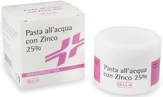 PASTA ACQUA CON ZINCO 25% 100 G - FarmaLucia
