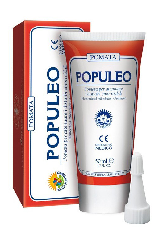 POPULEO POMATA EMORROIDI 50 ML - FarmaLucia