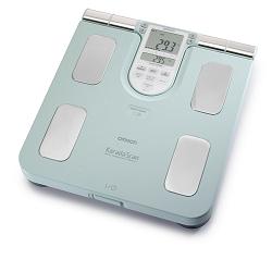 BILANCIA PESAPERSONE CON MONITOR COMPOSIZIONE CORPOREA 4SENSORI PESO PERCENTUALE MASSA GRASSA E MASSA MUSCOLARE BF511 COLORE TURCHESE - FarmaLucia