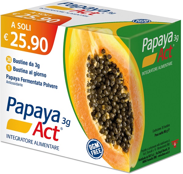 PAPAYA ACT 3G 30 BUSTINE - FarmaLucia