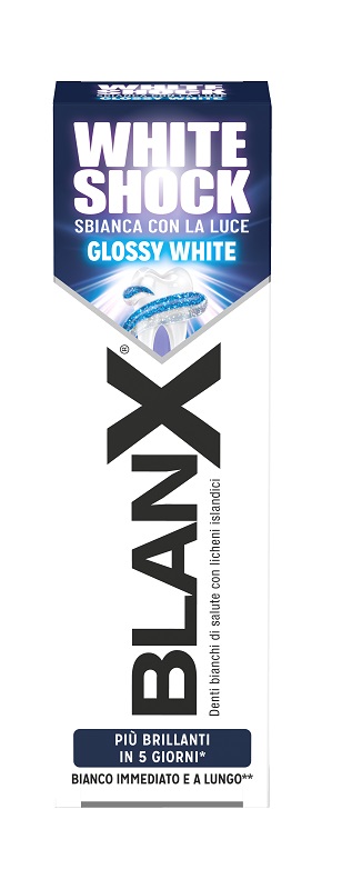 BLANX WHITE SHOCK SBIANCANTE DENTI 75 ML - FarmaLucia