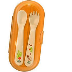 AVENT SET POSATINE DA VIAGGIO 12 MESI+ - FarmaLucia