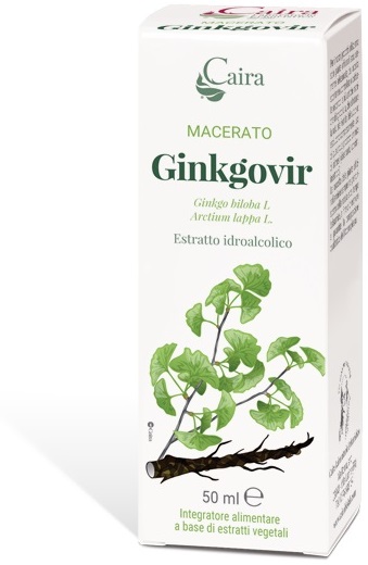 CAIRA GINKGOVIR MACERATO IDROALCOLICO GOCCE 50 ML - FarmaLucia
