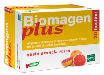 BIOMAGEN PLUS ARANCIA ROSSA 20 BUSTE ASTUCCIO 100 G - FarmaLucia