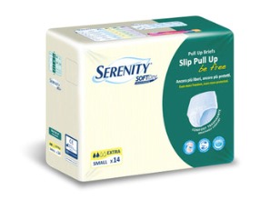 PANNOLONE A MUTANDINA SERENITY PULL UP BE FREE SD EXTRA SMALL 14 PEZZI - FarmaLucia