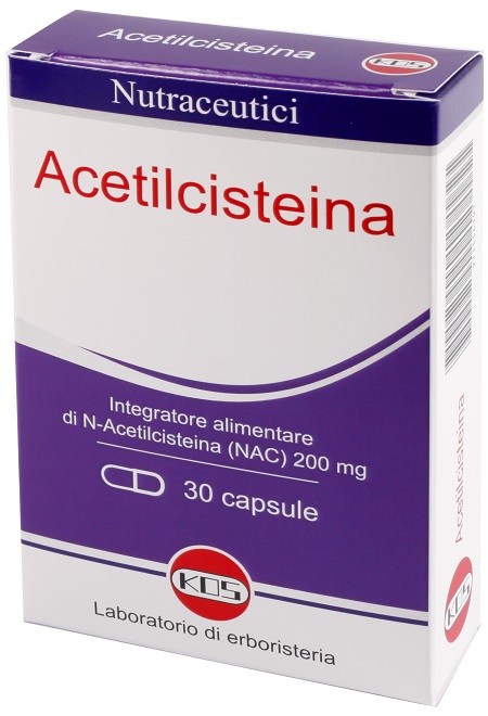 ACETILCISTEINA 30 CAPSULE 6 G - FarmaLucia
