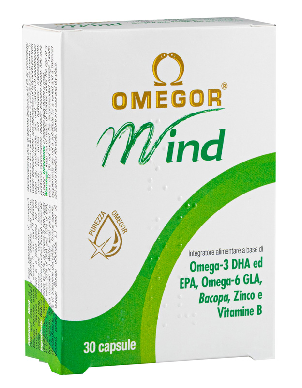 OMEGOR MIND 30 CAPSULE MOLLI - FarmaLucia