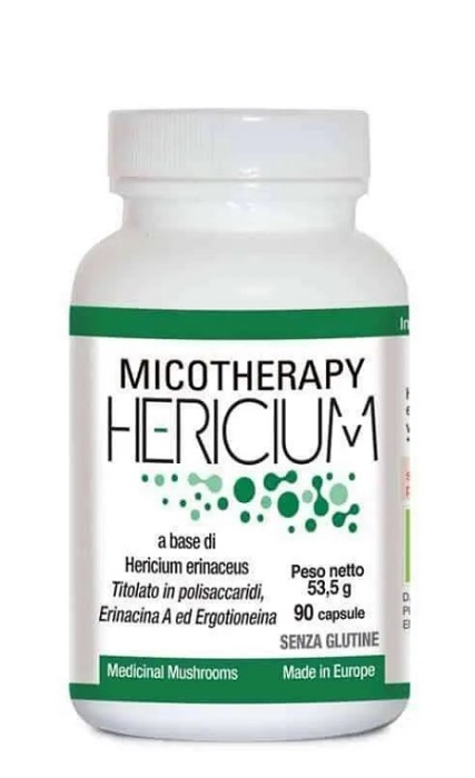MICOTHERAPY HERICIUM 90 CAPSULE - FarmaLucia