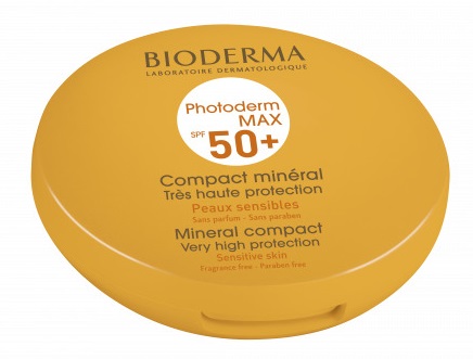 PHOTODERM MAX COMPACT SPF 50+ CREMA SOLARE MINERALE COMPATTA NUANCE CHIARA 10 G - FarmaLucia