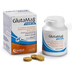 MANGIME COMPLEMENTARE PER CANI GLUTAMAX FORTE BARATTOLO 40 COMPRESSE - FarmaLucia