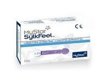 LANCETTE PUNGIDITO MYSTAR SYLKFEEL LANCETS 33 GAUGE 25 PEZZI - FarmaLucia