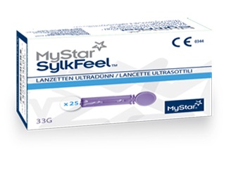 LANCETTE PUNGIDITO MYSTAR SYLKFEEL LANCETS 33 GAUGE 50 PEZZI - FarmaLucia