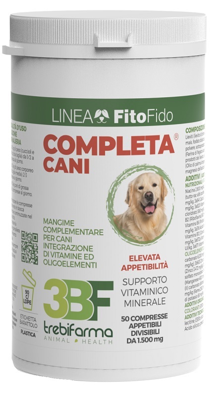 COMPLETA CANI 50 COMPRESSE BARATTOLO 75 G - FarmaLucia