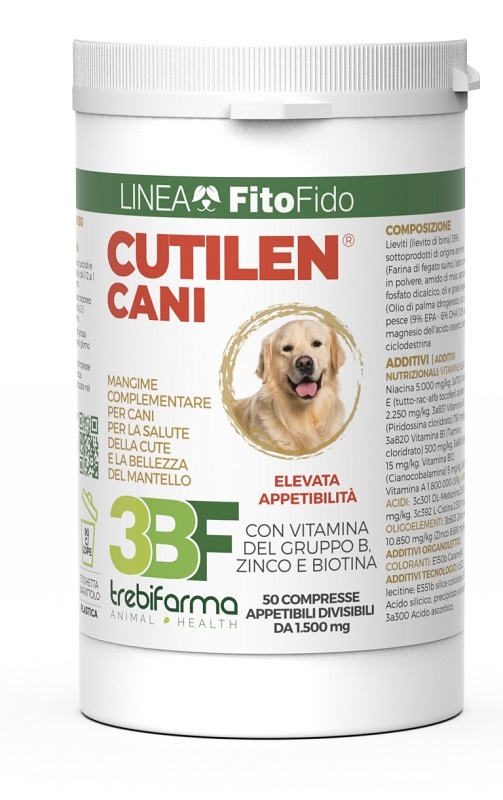 CUTILEN CANI 50 COMPRESSE BARATTOLO 75 G - FarmaLucia