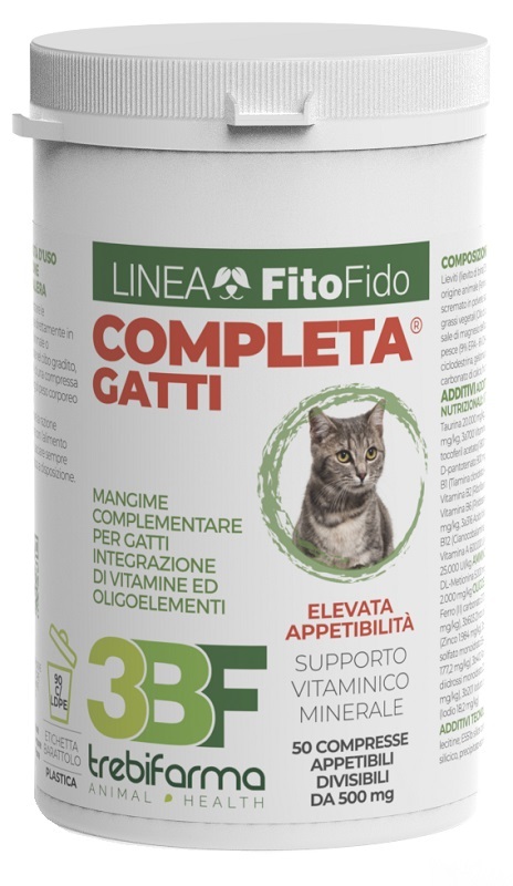 COMPLETA GATTI 50 COMPRESSE BARATTOLO 25 G - FarmaLucia