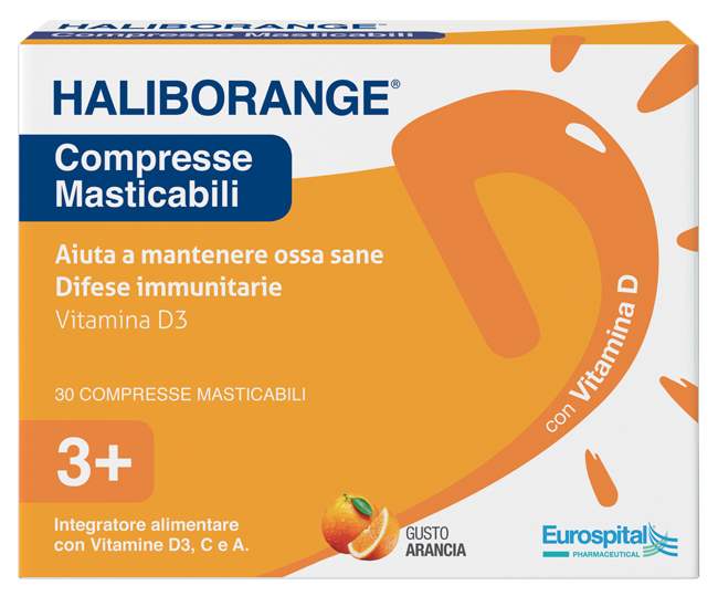 HALIBORANGE 30 COMPRESSE MASTICABILI 450MG - FarmaLucia