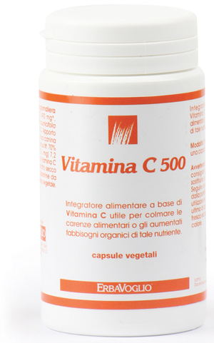VITAMINA C500 100 CAPSULE PILLOLIERA 67 G - FarmaLucia