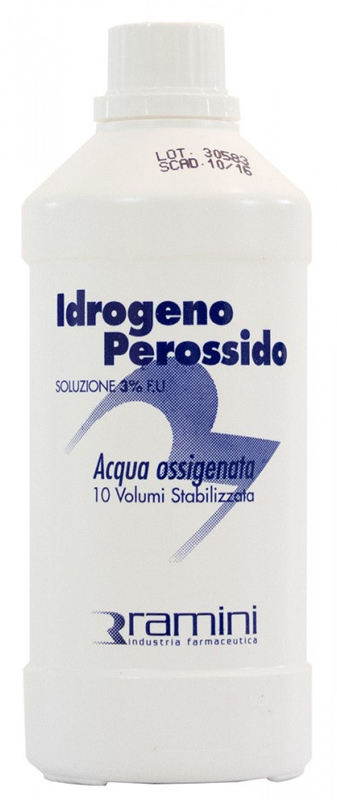 PEROSSIDO D'IDROGENO FU SOLUZIONE 3% 10 VOLUMI 200 ML - FarmaLucia