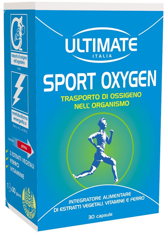 ULTIMATE SPORT OXYGEN 30 CAPSULE - FarmaLucia