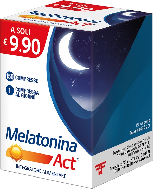 MELATONINA ACT 150 COMPRESSE - FarmaLucia