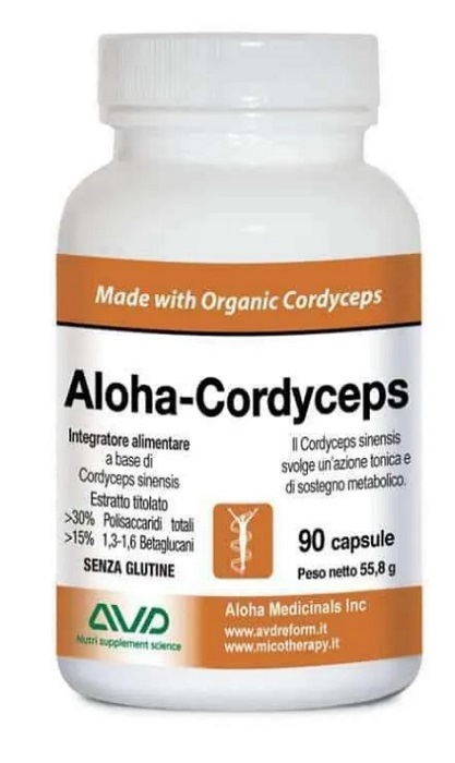 ALOHA CORDYCEPS 90 CAPSULE - FarmaLucia